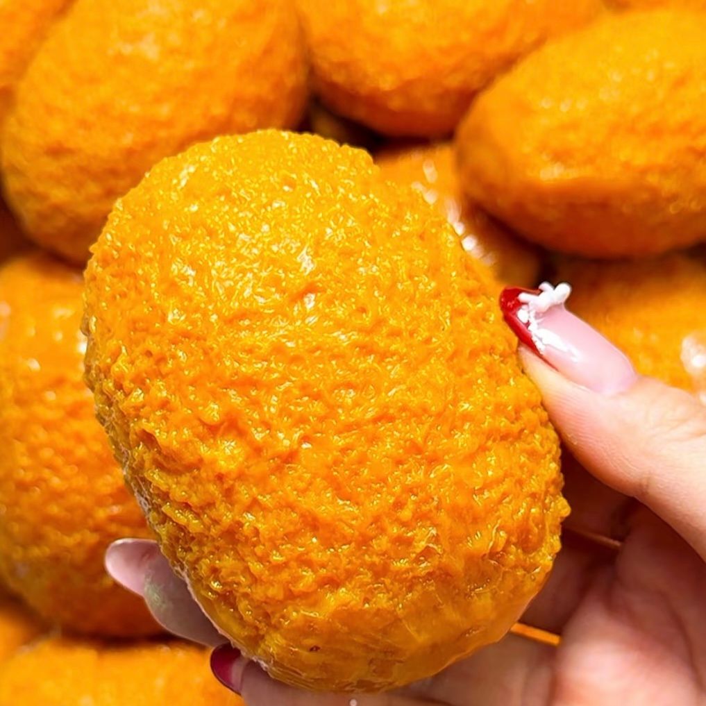 S4-Fried Croquette Stress relief Ball snack squishy soft Food Squishy Funny Japanese Snack Models