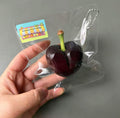 L107-Cherry Fruit Squishy Sensory Fidget Toy Cute Kawaii Squeeze Toy ASMR Novelty Gift