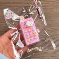 Strawberry Hello Kitty Phone Taba Squishy Toy Cute Character Squishy