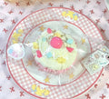 Coconut Jelly Cake Taba Squishy Toy Tropical Dessert Squishy