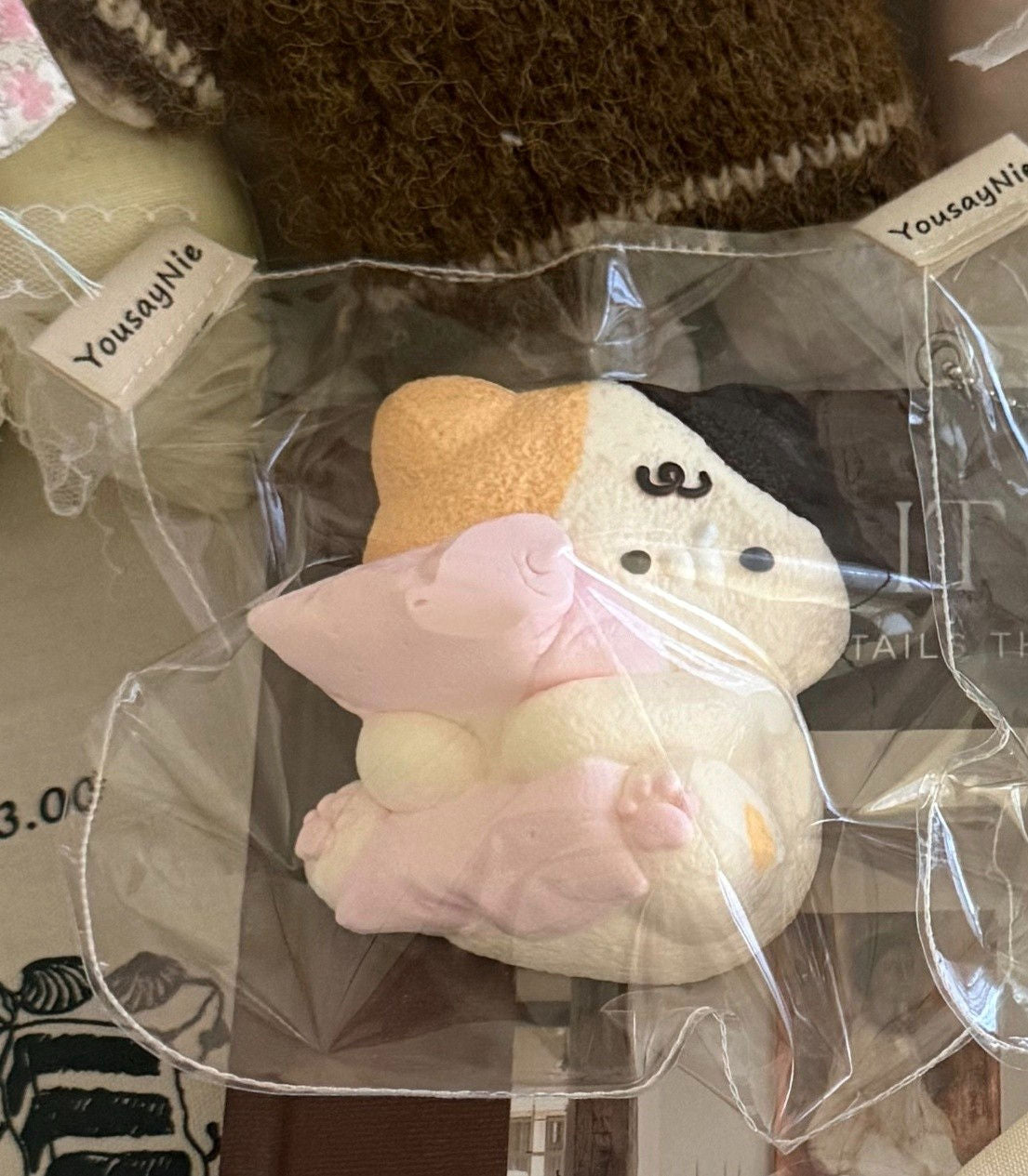 Kitty Blanket Taba Squishy Toy Kawaii Cat Squishy