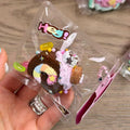 Dark Hello Kitty Swiss Roll Taba Squishy Toy Chocolate Cake Squishy
