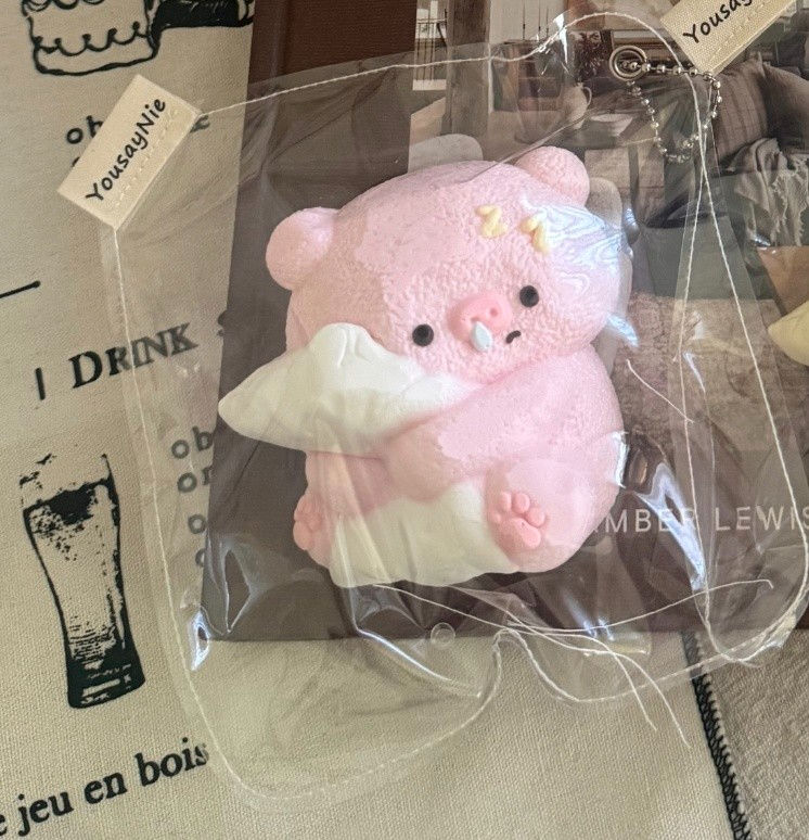Piggy Blanket Taba Squishy Toy Cute Animal Comfort Squishy