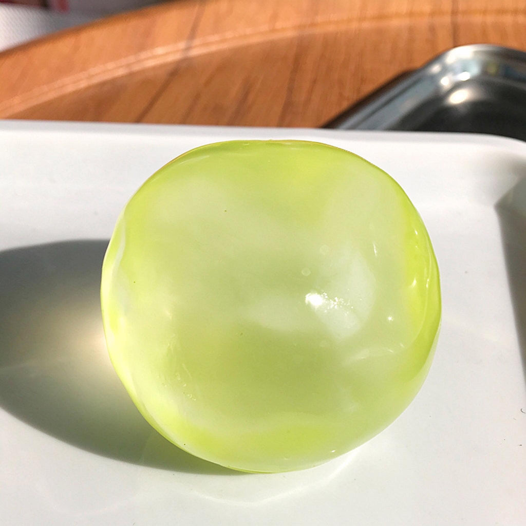Coconut Oil 2.36in Multicolor Stress Relief Ball Soft Squishy Sensory Fidget Toy Relaxation Toy Tactile Squeeze Toy Happy Fun Park