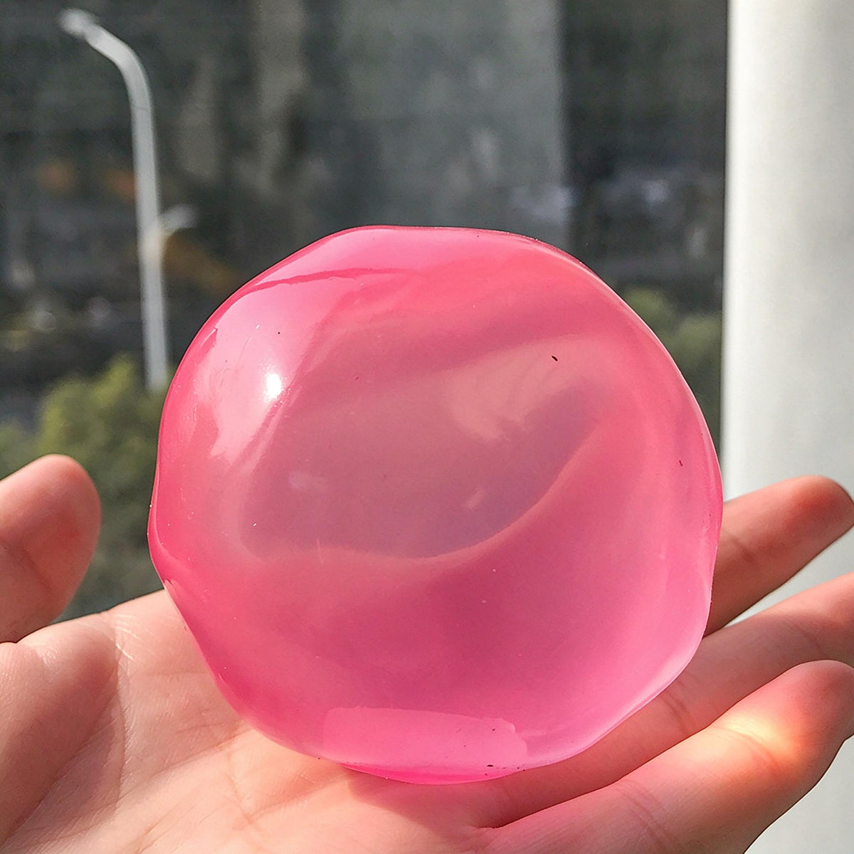 Coconut Oil 2.36in Multicolor Stress Relief Ball Soft Squishy Sensory Fidget Toy Relaxation Toy Tactile Squeeze Toy Happy Fun Park