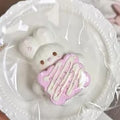 Cookie Bunny Taba Squishy Toy Kawaii Rabbit Slow Rising Squishy