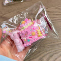 Strawberry Bunny Cake Taba Squishy Toy Cute Rabbit Dessert Squishy
