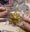 Golden Nine Tailed Fox Taba Squishy Toy Fantasy Animal Collectible