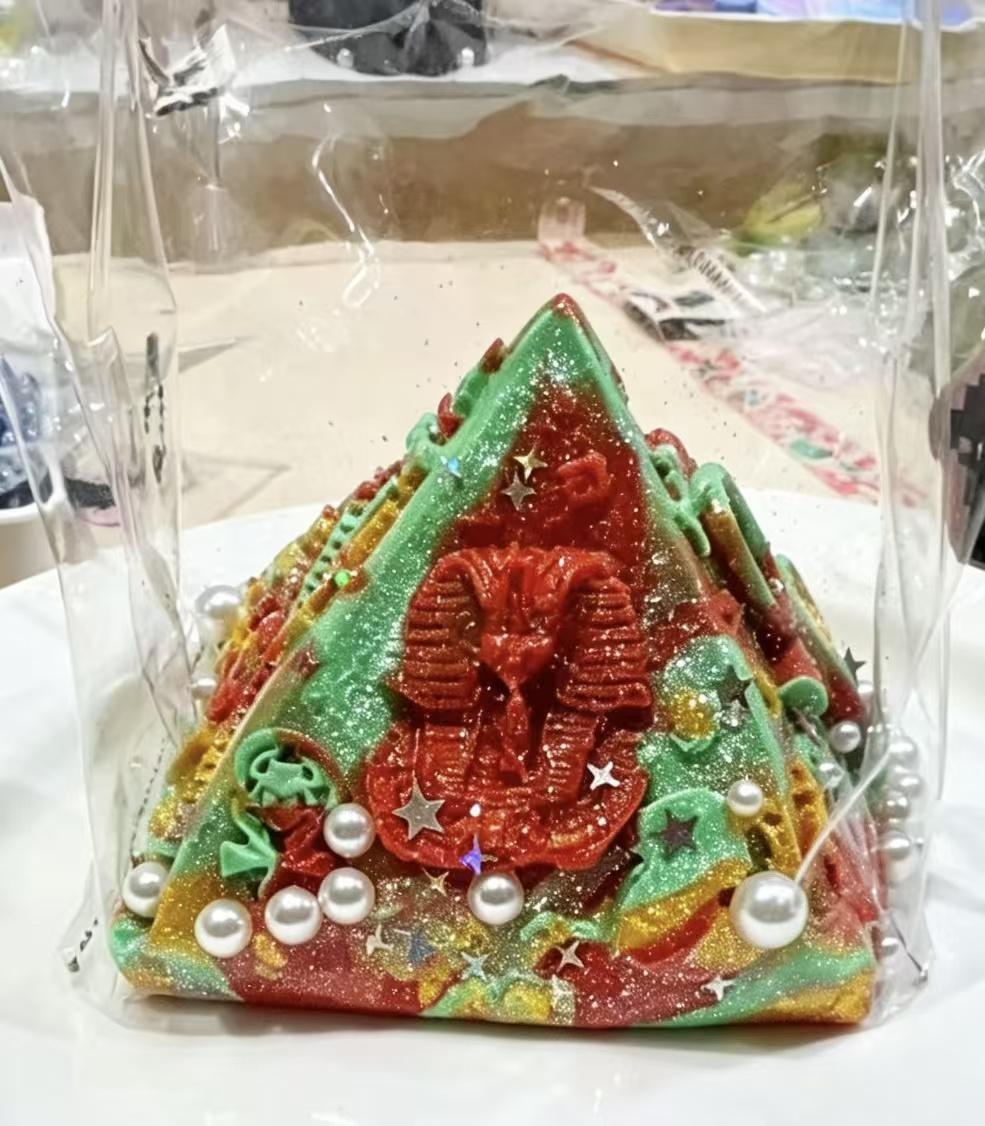 Pyramid Taba Squishy Toy Ancient Mystery Collectible