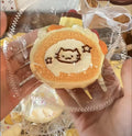 Cat Swiss Roll Taba Squishy Toy Cute Bakery Dessert Squishy