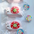 Pink Snail Taba Squishy Toy Kawaii Animal Squishy