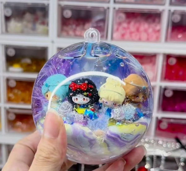 Fairy Tale Princess Handmade Ball Stress Ball Toy Kawaii Character Squishy