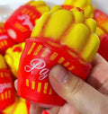French Fries Stress Ball Toy Fast Food Sensory Squishy