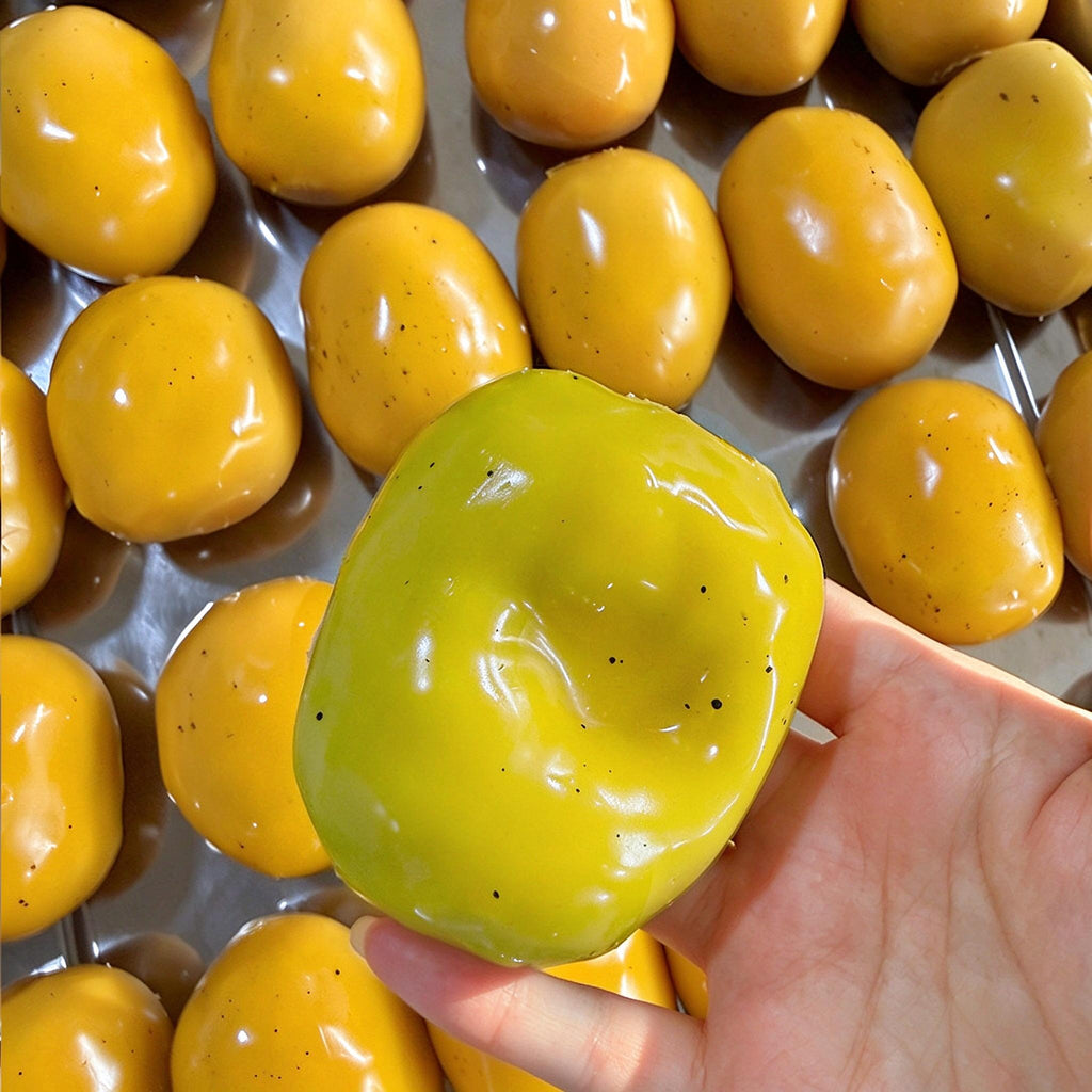 Color Changing Mango Crunchy Brick Filled Stress Relief Ball ASMR Toy Stress Relief Ball Happy Fun Park