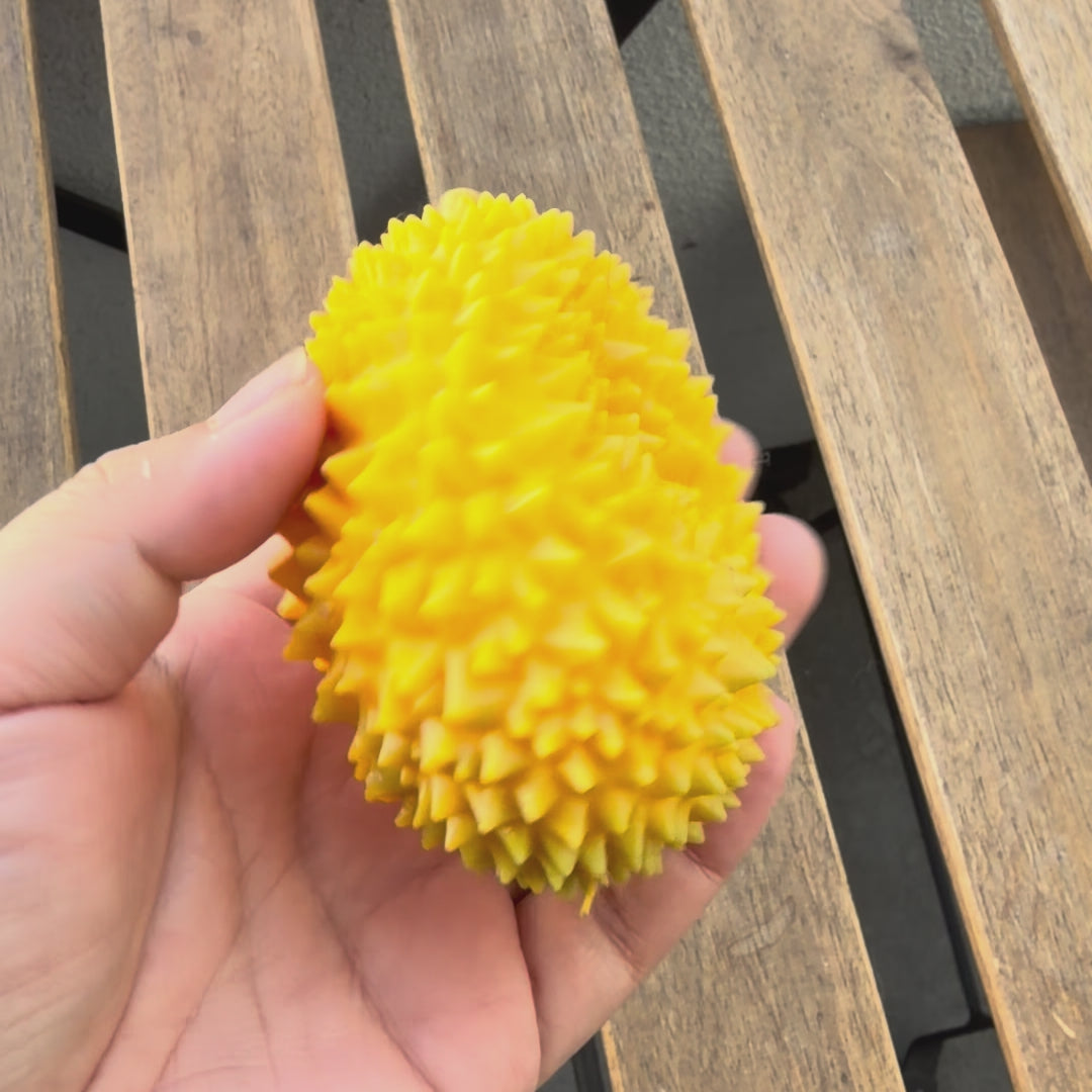 Crunchy Durian Stress Relief Ball Fruit Toy ASMR Sensory Toy Handmade